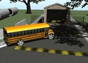 3D School Bus Parking Games