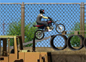 Construction Yard Bike Game