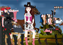 Cow Girl öltöztetős, dress up Game