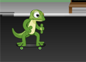 Gecko Skateboarding Game