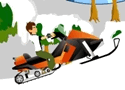 Ben 10 Snowmobile Games