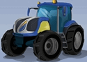 Futuristic Tractor Racing Games