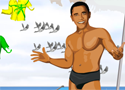 Obama On The Beach Game