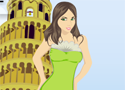 Pisa Girl Dressup Game