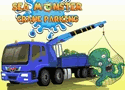 Sea Monster Crane Parking Games