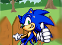 Sonic in Garden Game