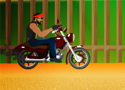 Stunt Biker Behind Game