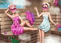 Super Barbie Sauna Realife Games