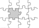 White Jigsaw Game